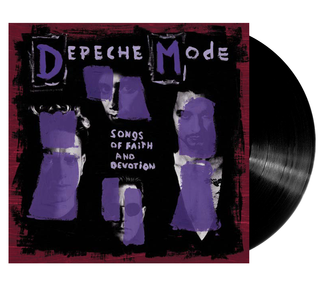 Image of Artwork for Depeche Mode's Songs Of Faith and Devotion (LP)